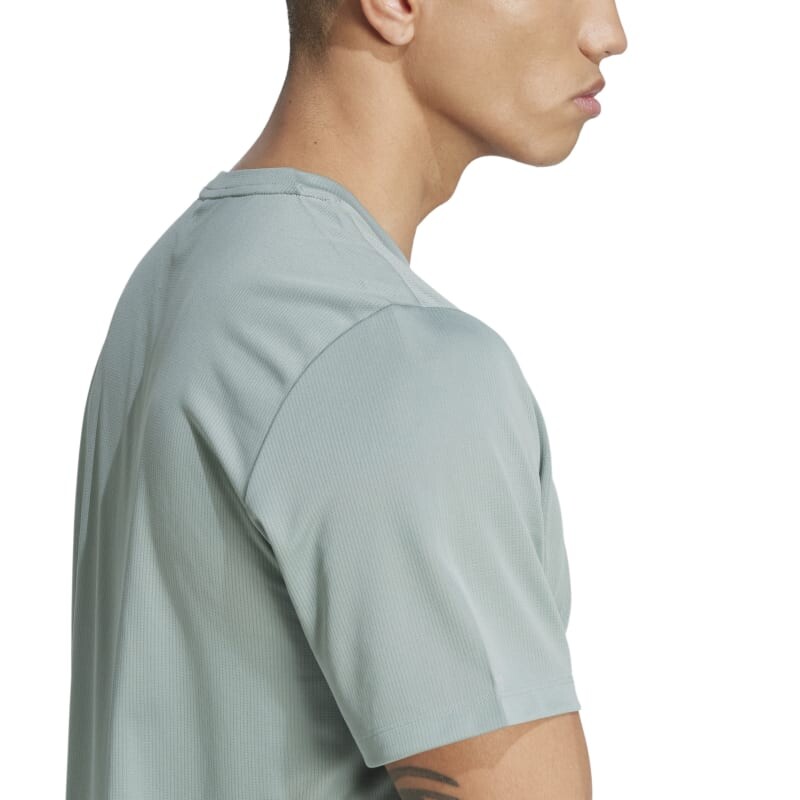 Remera Adidas Run It Verde