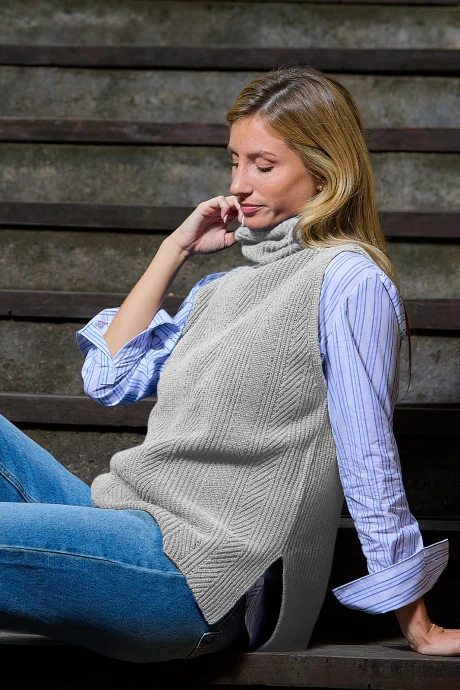 Chaleco Madrid Gris