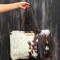Cartera Madison Piel Blanco y Marron