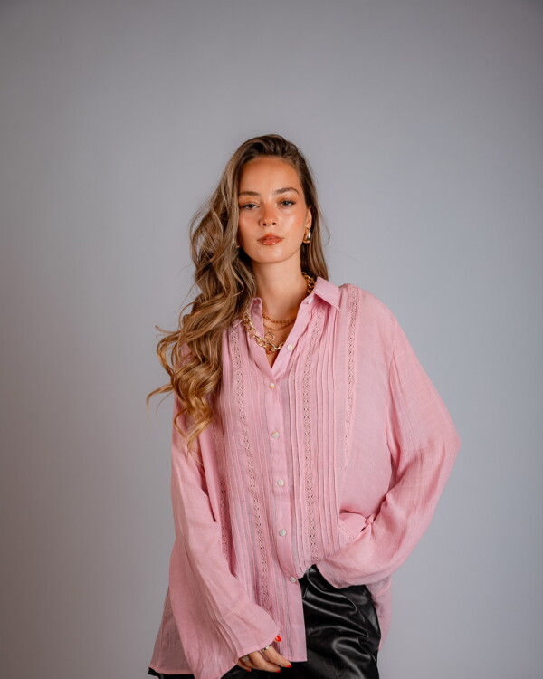 Camisa Zaira (PRE VENTA) rosa