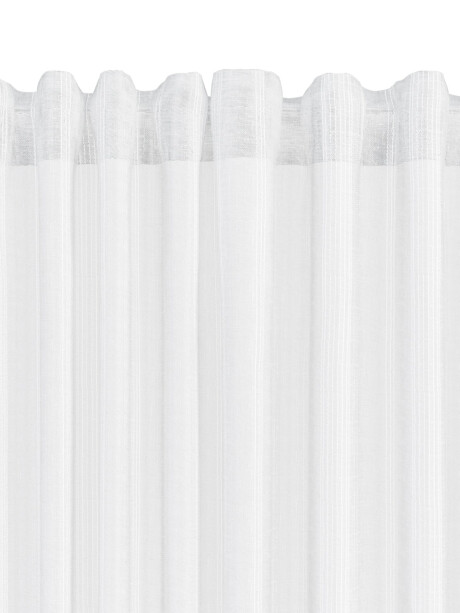 Cortina NELAUG 1x140x300 rayas blanco Cortina NELAUG 1x140x300 rayas blanco