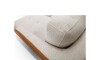 Sillón Sofá Triunfo 2 Cuerpos Marron y beige