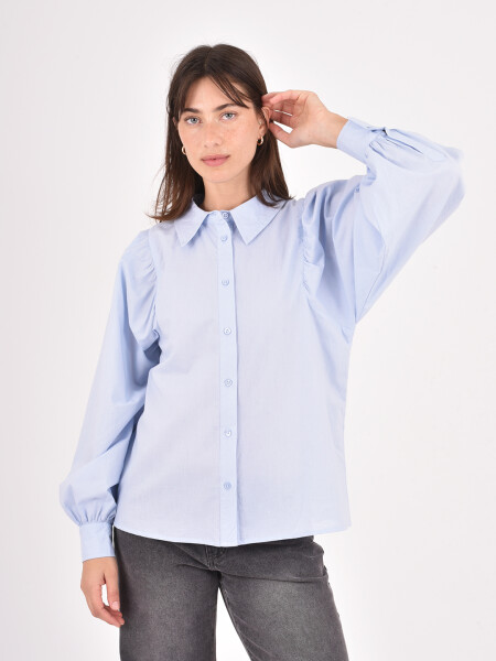 CAMISA QUIMBAE CELESTE
