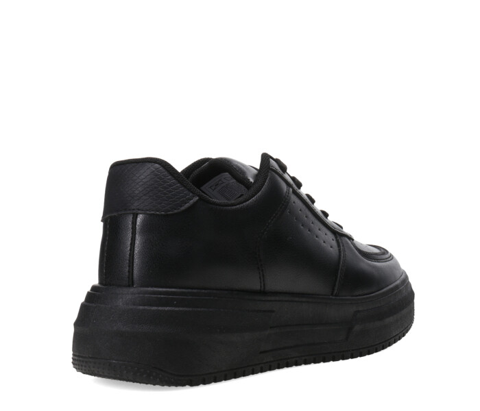 Championes de Mujer Miss Carol GAIGNON acordonado Negro