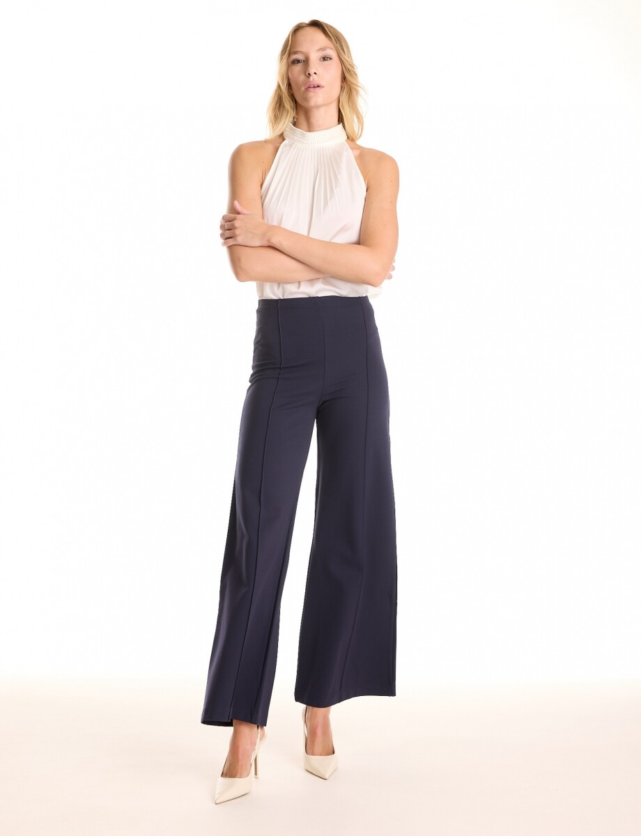 Pantalón Palazzo - Azul 