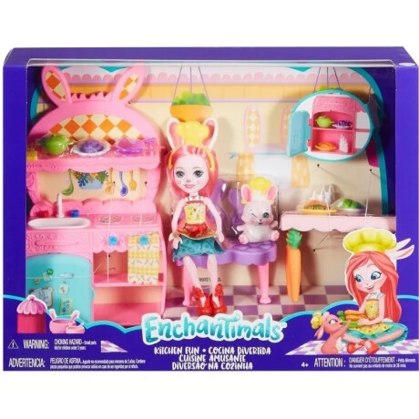 Enchantimals Cocina Divertida Mattel Enchantimals Cocina Divertida Mattel