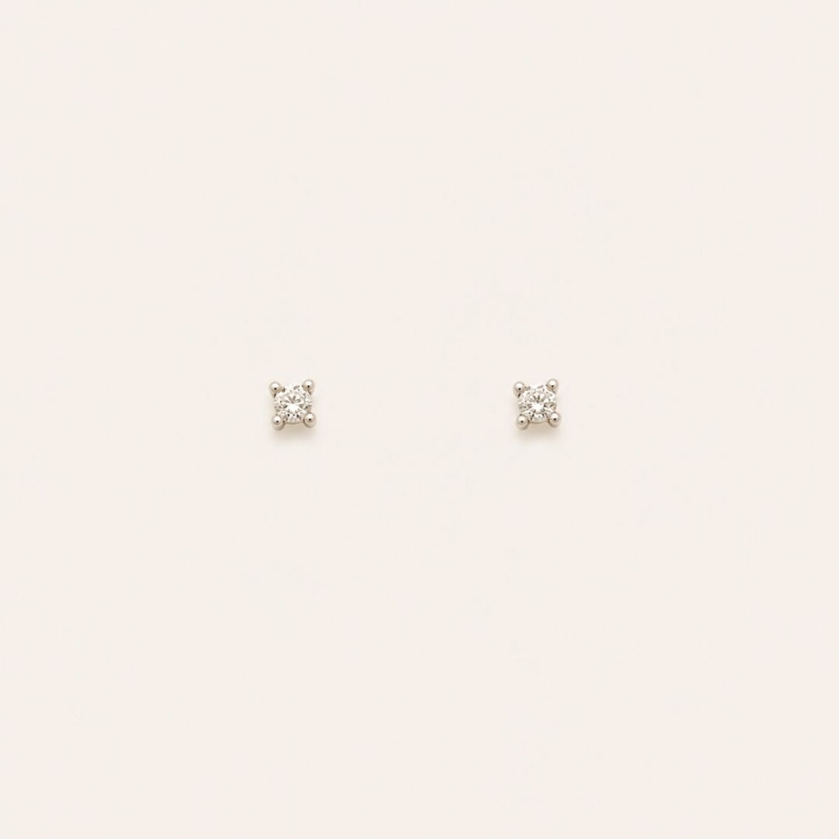 Caravanas Brillantes - Oro 18k 
