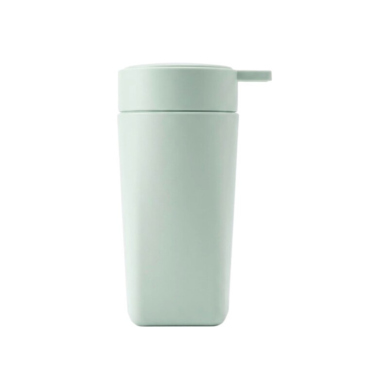 DISPENSADOR PLAST VERDE 7.3X14.4CM P/BAÑO Unica