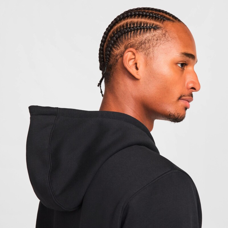 Abrigo Nike Club de Hombre Negro