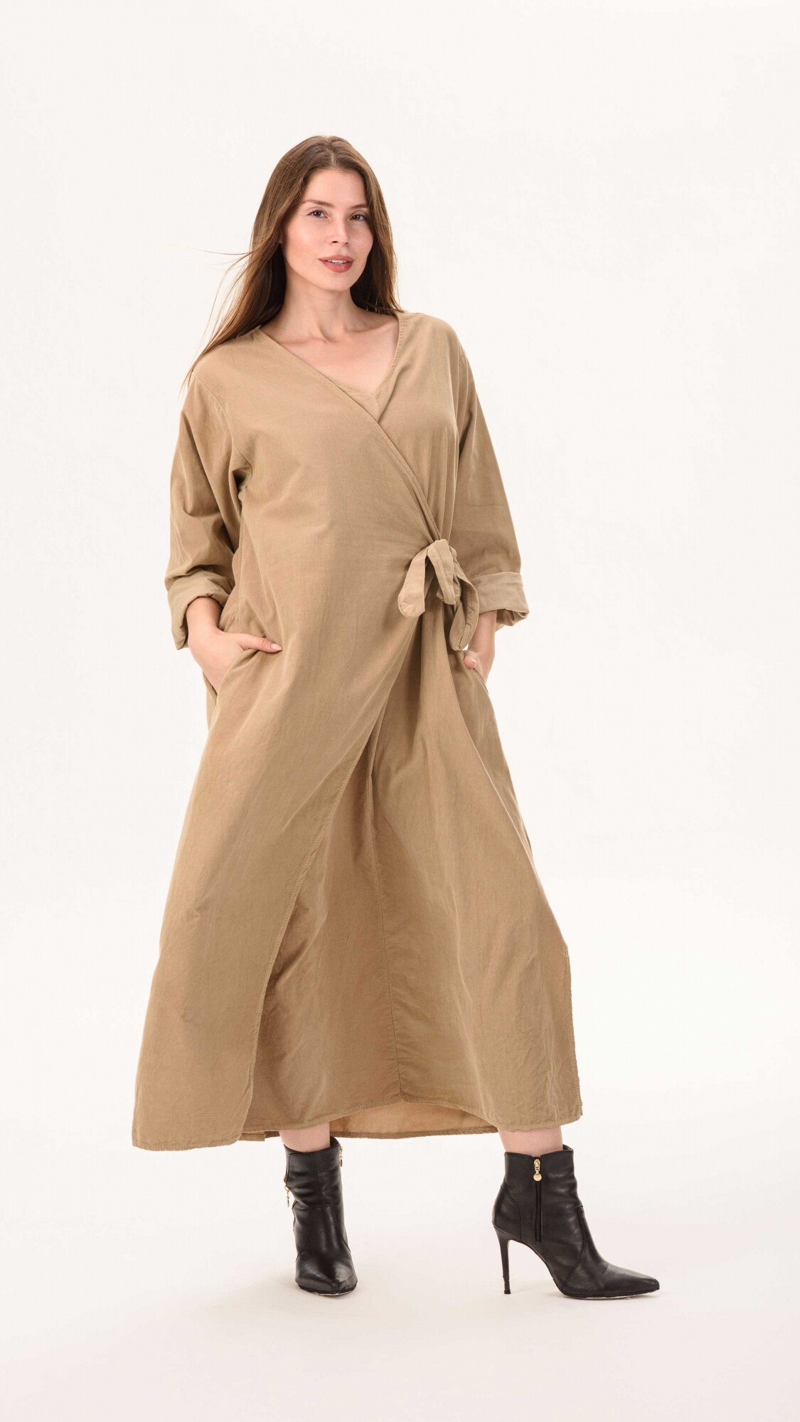 Vestido Asti beige