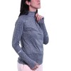 Topper Mid Layer Wmn Rng Ii Negro-melange