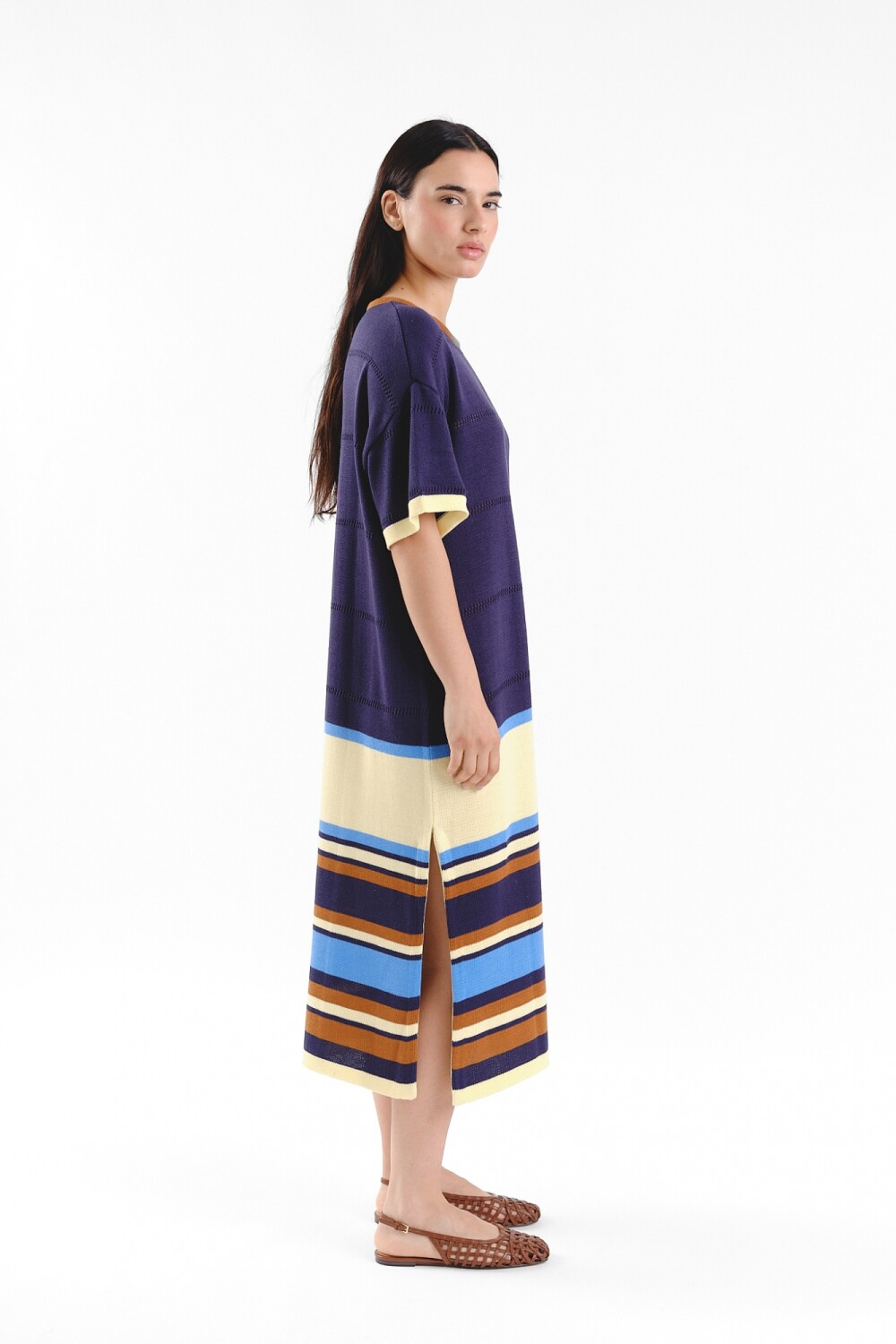 Vestido Autóctono PRE ORDER Azul