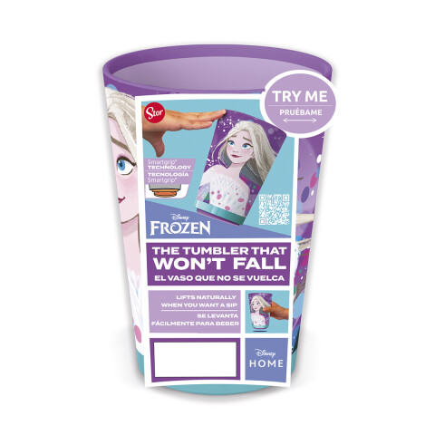 Vaso Plástico Antivuelco Frozen 470 ml U