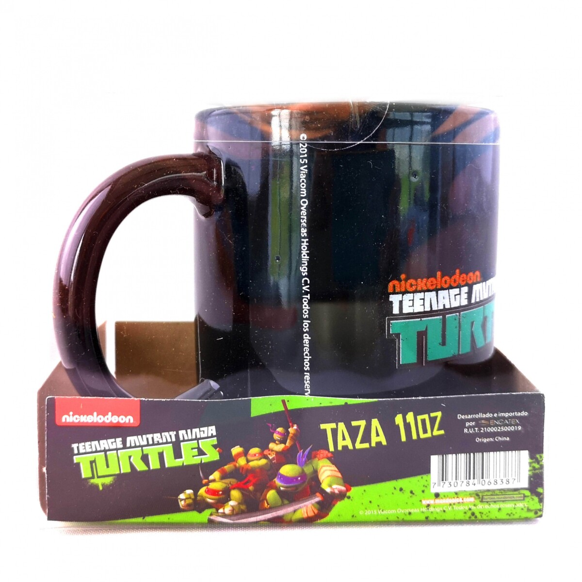 Taza 320 ml con caja - Tortugas Ninja 