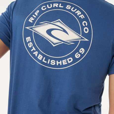 Remera Rip Curl Staple Azul