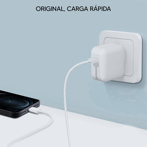 Ficha De Carga Original Inalámbricoiphone 10w Unpacked FICHA CARGA ORIG IPHONE UNPACKED 12W OLT