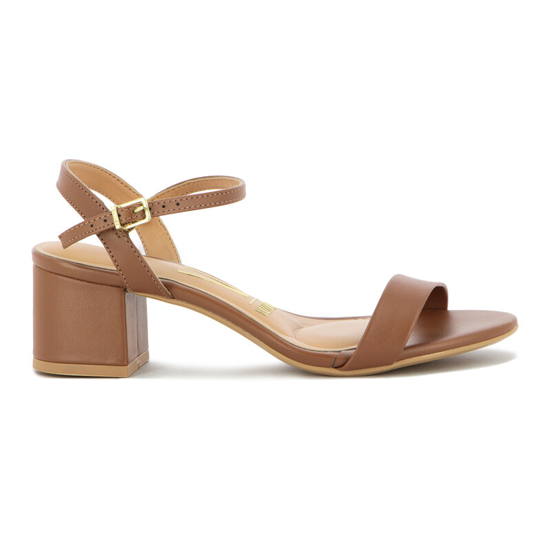 Sandalia Vizzano Mujer Taco 5cm Moca