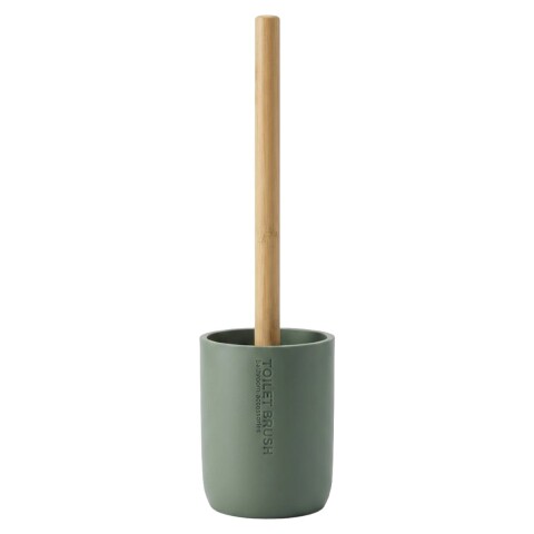 CEPILLO BAMBU P/INODORO C/BASE VERDE Unica