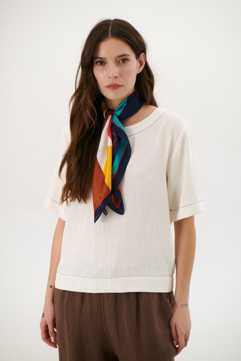 BLUSA LINO EMMA BLANCO