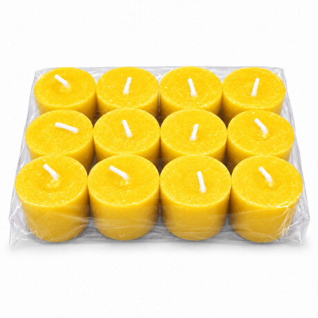 VELADORA PARA HORNITO X12 Amarillo