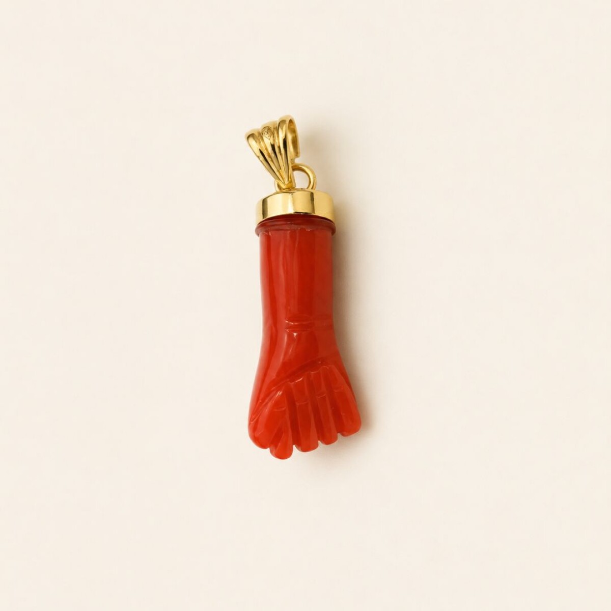 Manito de Coral - Oro 18k 