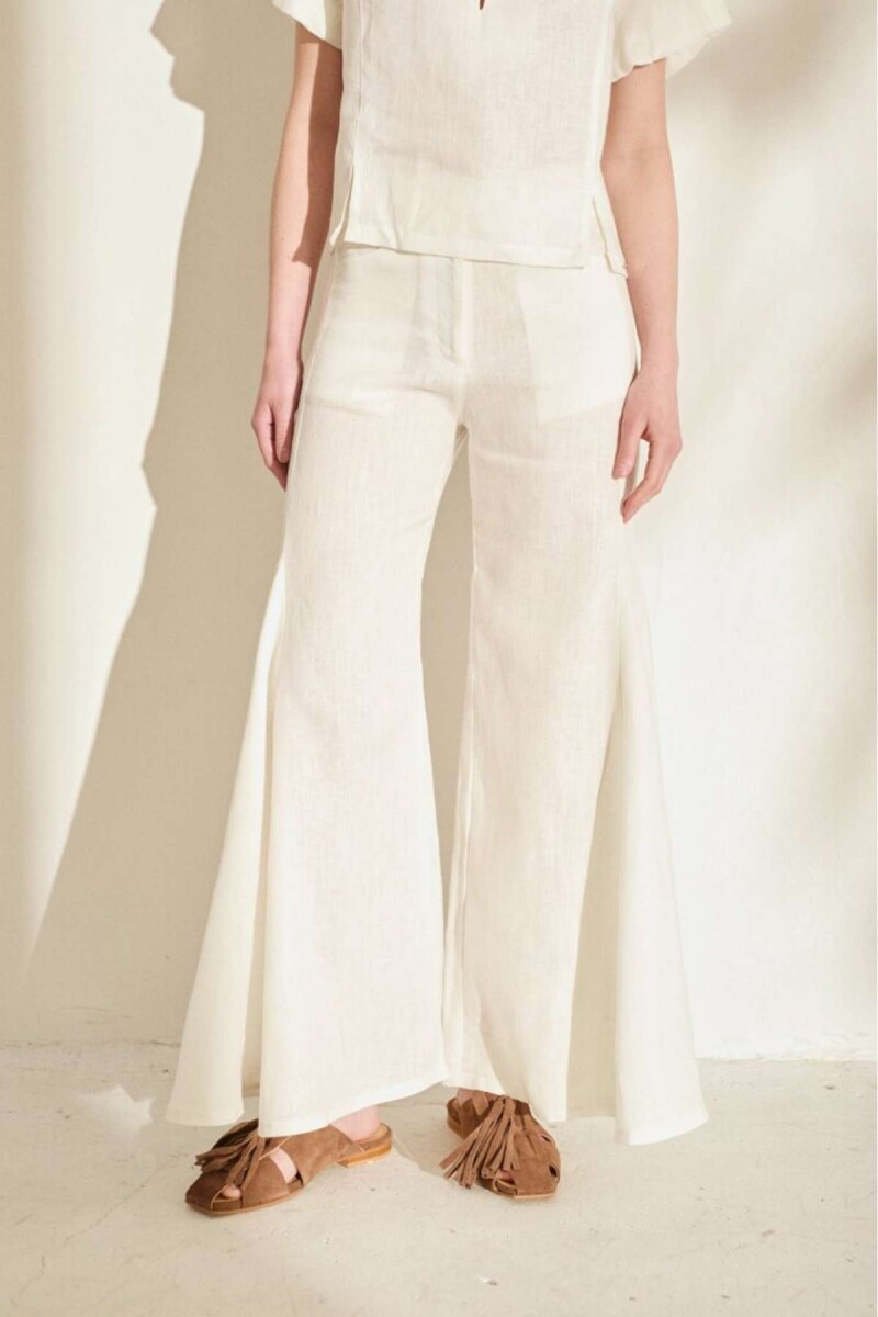 Pantalon Oleaje - Manteca 