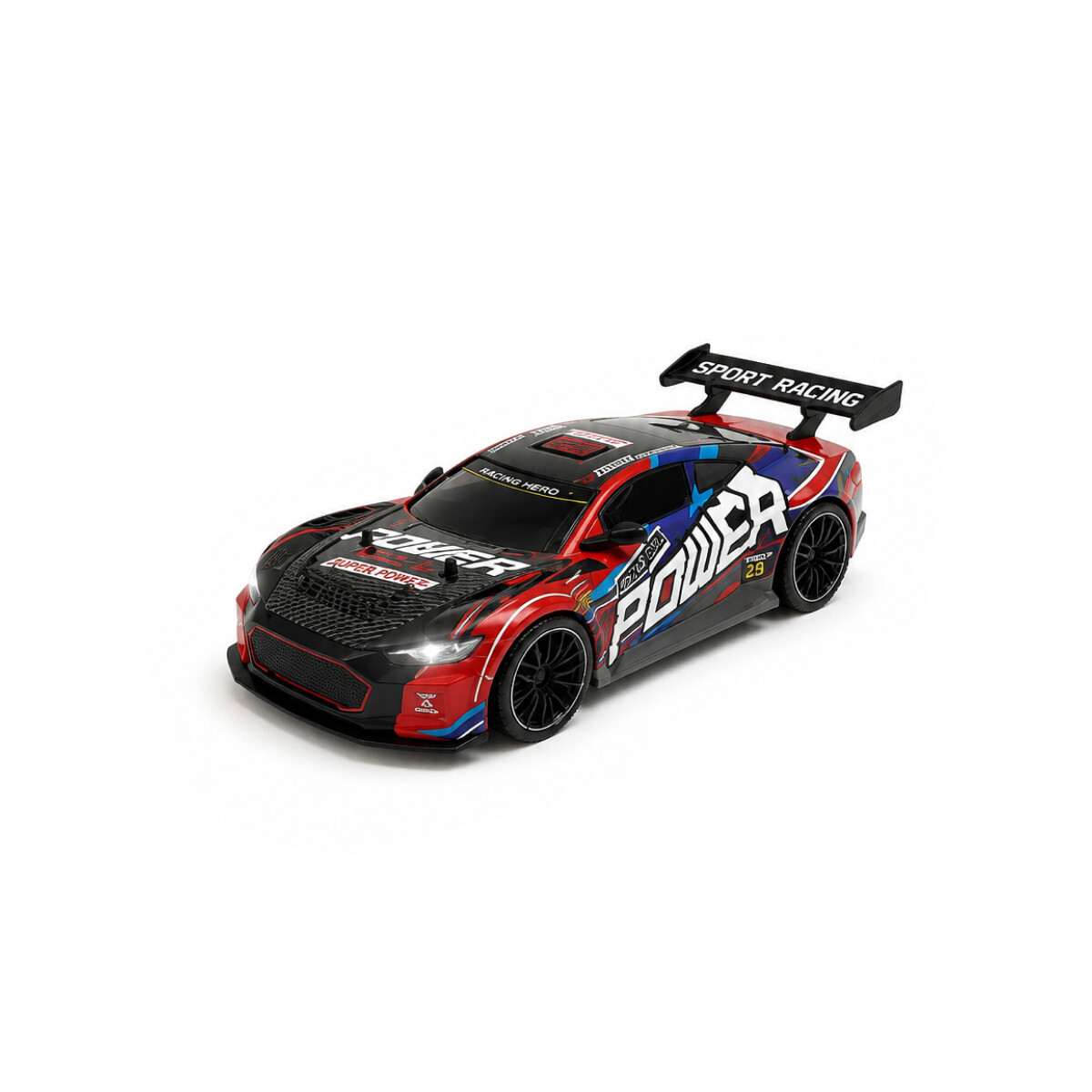 Auto drift a control remoto para niños - Negro 