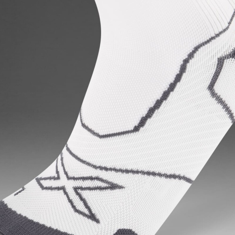 Medias Training Vectr Cushion Full Length Sock Unisex White/grey