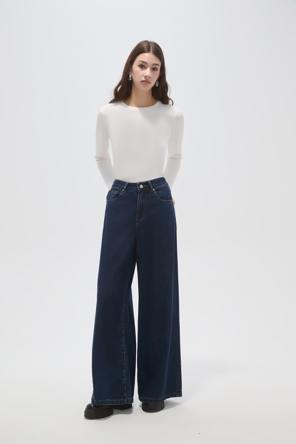Pantalon Numar Azul Indigo