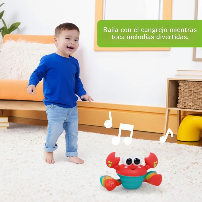 Juguete Musical Cangrejo con Movimiento Bright Starts Juguete Musical Cangrejo con Movimiento Bright Starts
