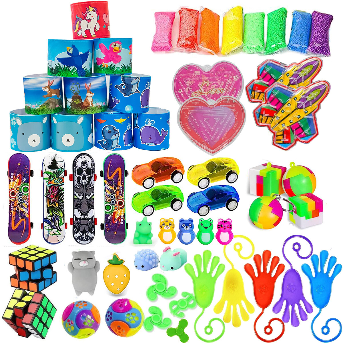 Set Cotillón Nº28 Sorpresita 56pcs Fiesta Cumpleaños 