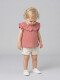 Blusa Con Jaretas Piedra