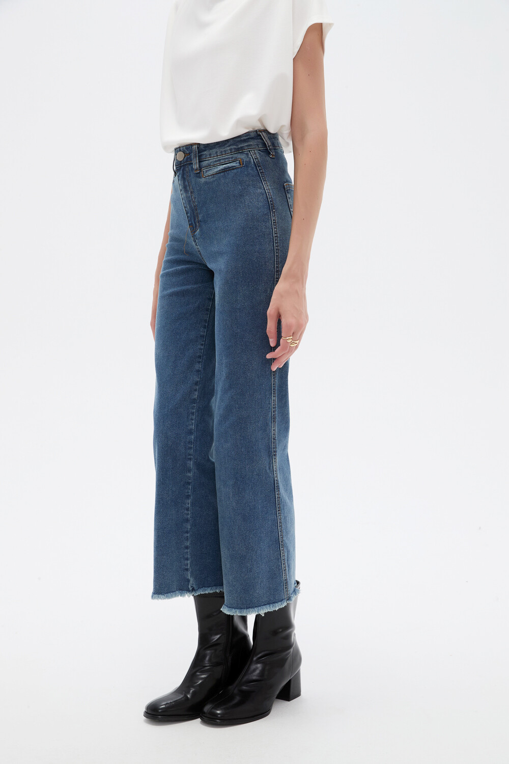 Pantalon Sohan Azul Grisaceo