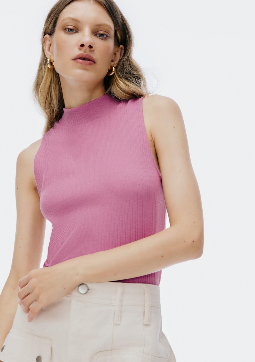 CAMISETA REGATA FEM - ROXO MEDIO 