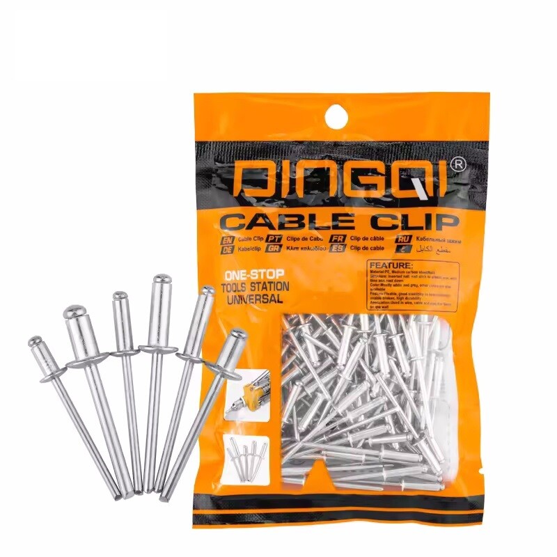 DINGQI REMACHES POP ALUMINIO 3.2 x 6.4MM PACK 100 Dingqi Remaches Pop Aluminio 3.2 X 6.4mm Pack 100