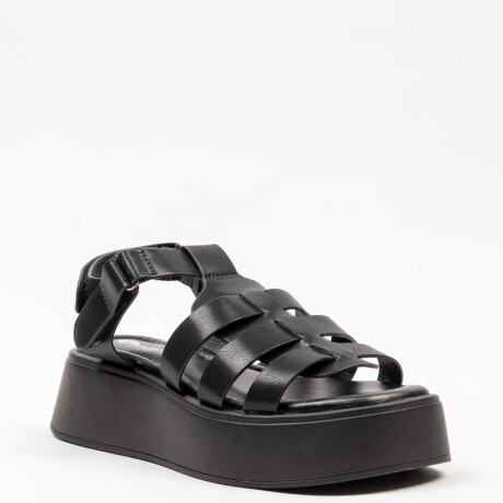 SANDALIA FLIPPER Negro