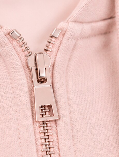 CAMPERA UNISSEX BÁSICA ADULTO ROSADO