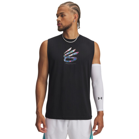 Curry Tour SLVS Tee-WHT BLK-001