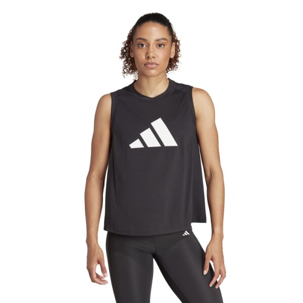 Musculosa Adidas Train Essentials Big Logo Negro