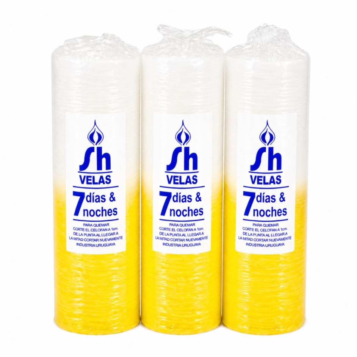 VELON 7 DIAS / 7 NOCHES COMBINADO X12 - Blanco/amarillo 