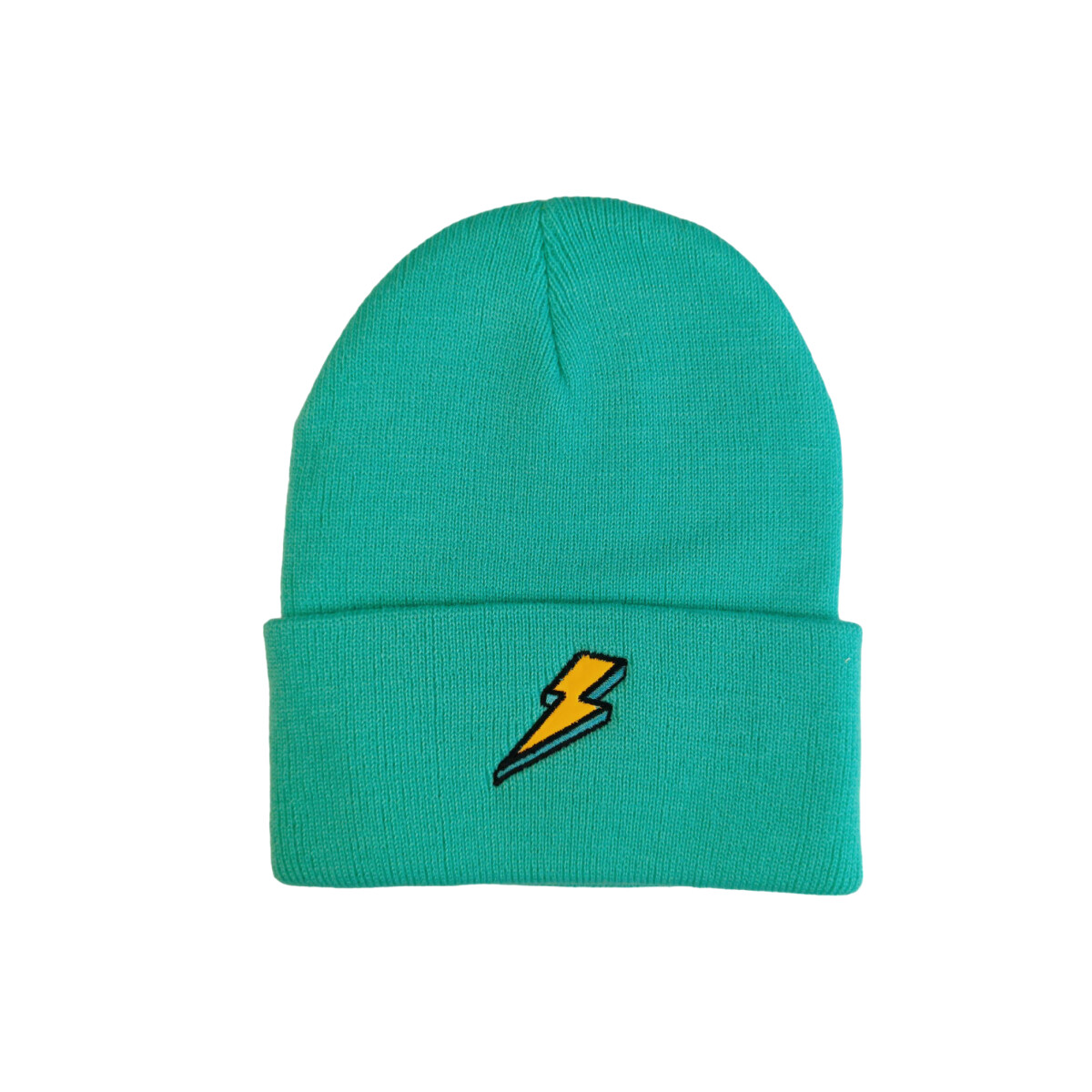 Gorro de lana rayito - Verde 