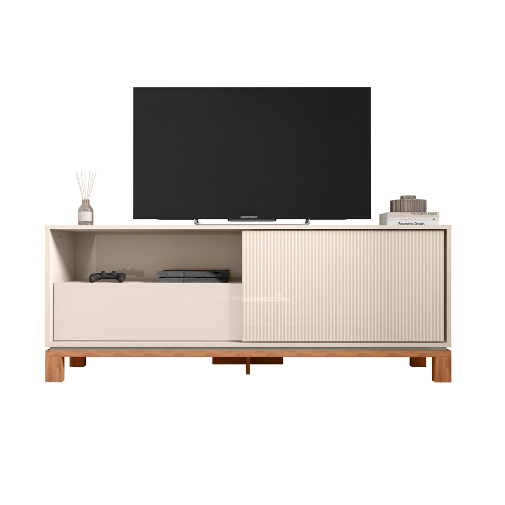 RACK PARA TV MODELO MONDRIAN 1.5 COLOR OFF WHITE MR/FREIJO Rack Para Tv Modelo Mondrian 1.5 Color Off White Mr/freijo