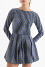VESTIDO GALES Celeste
