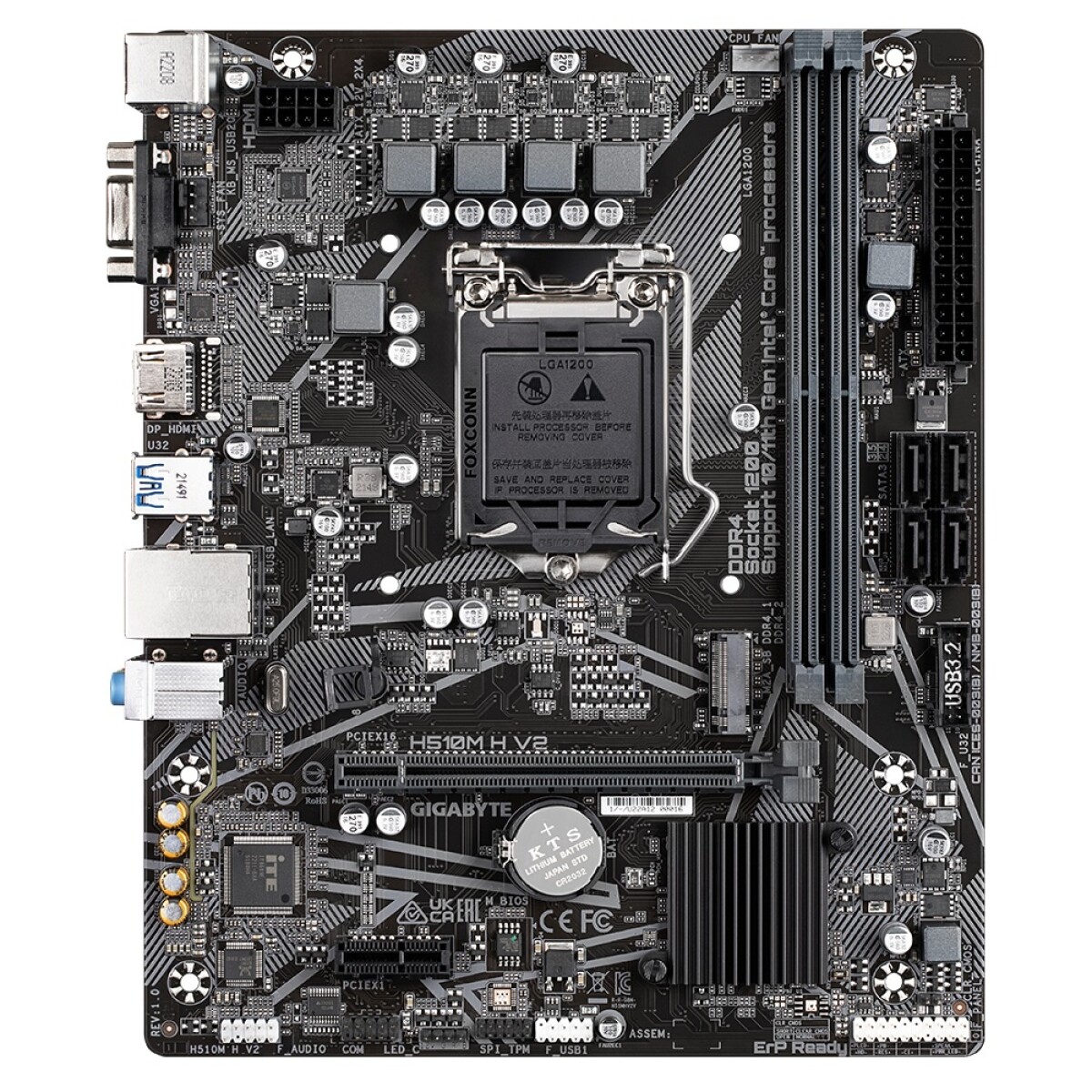 Mother Gigabyte H510M Socket 1200 