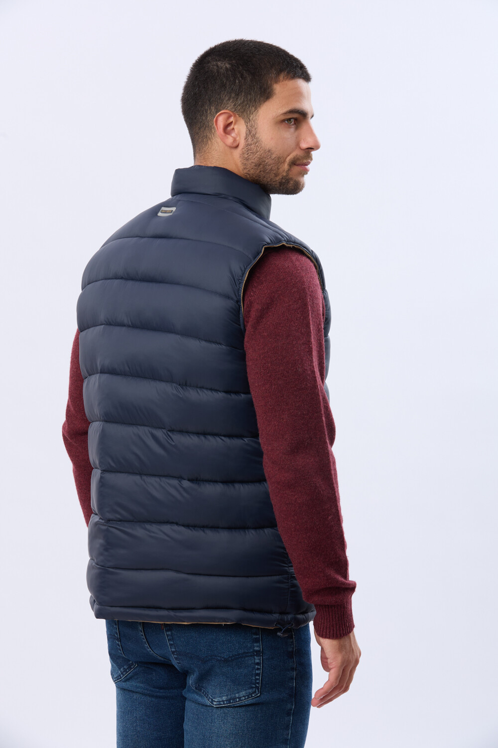 CHALECO REVERSIBLE CAPITONEADO Beige