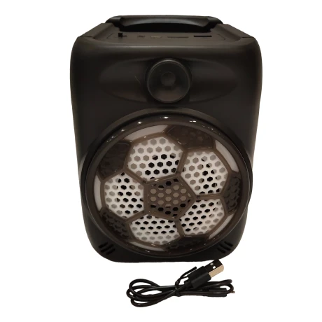 PARLANTE PORTÁTIL MINI BT-1810 BLUETOOTH USB SD CON LUCES DISEÑO PELOTA PARLANTE PORTÁTIL MINI BT-1810 BLUETOOTH USB SD CON LUCES DISEÑO PELOTA