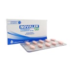 NOVALER 120 MG CJ X 10 COMP. REC. única