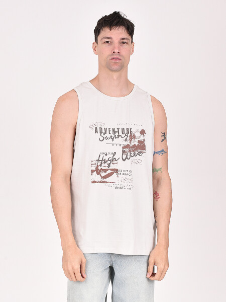 MUSCULOSA SAN DIEGO GRIS CLARO