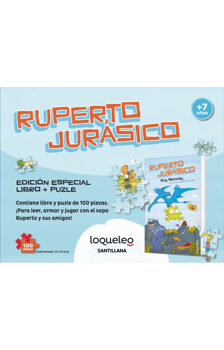 Ruperto Jurásico - Caja con Puzle 