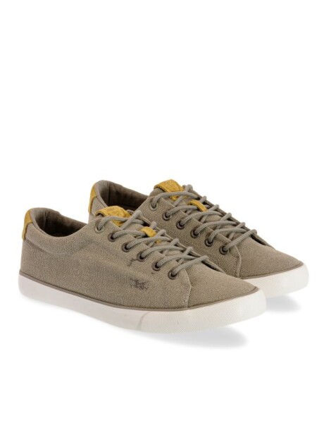 CHAMPION DE TELA CON CORDONES Gris